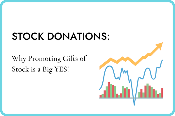 How to Promote Stock Donations to Your Donors